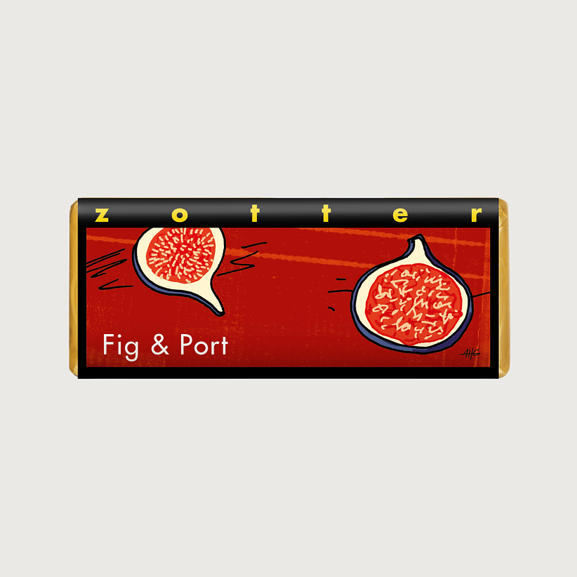 Zotter - Fig & Port, Handscooped