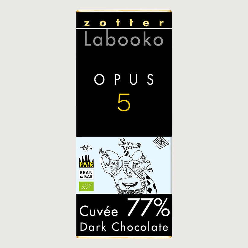 Zotter - Labooko Opus 5, Dark 77% (2025)