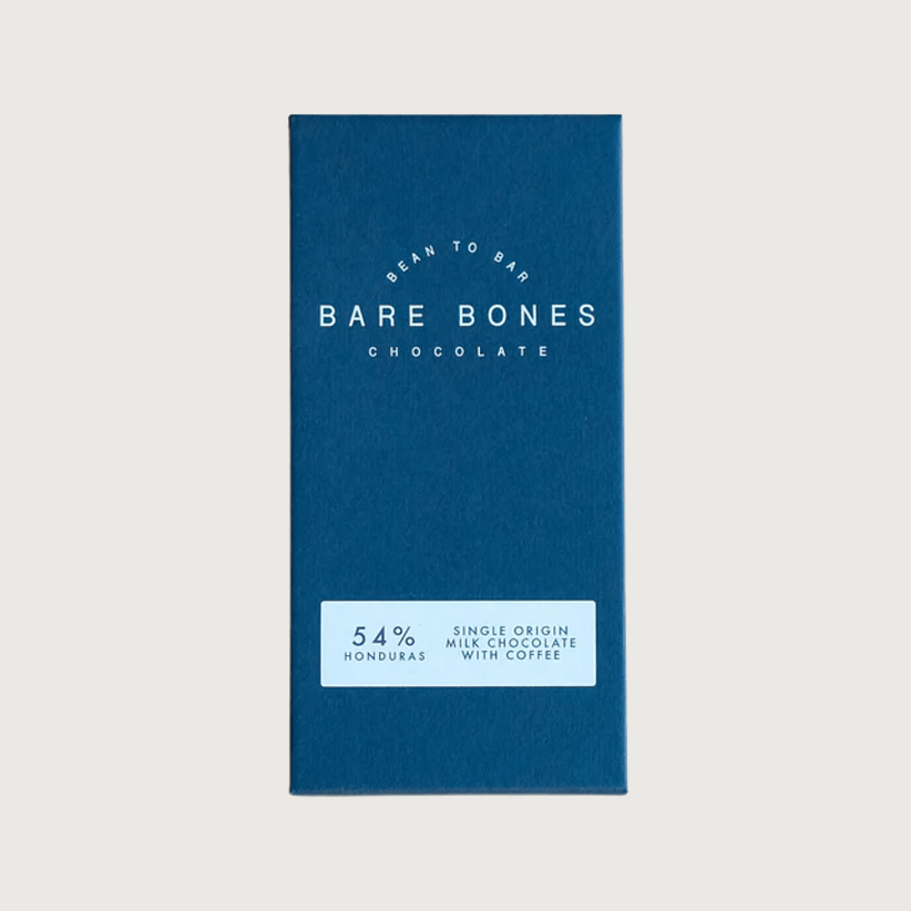 Bare Bones - Honduras, Milk 54% with Ethiopian Coffee