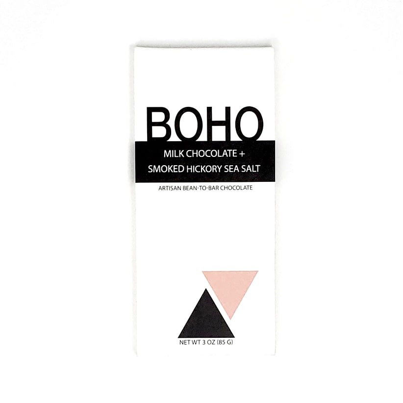 BOHO - Milk Chocolate with Smoked Hickory Salt