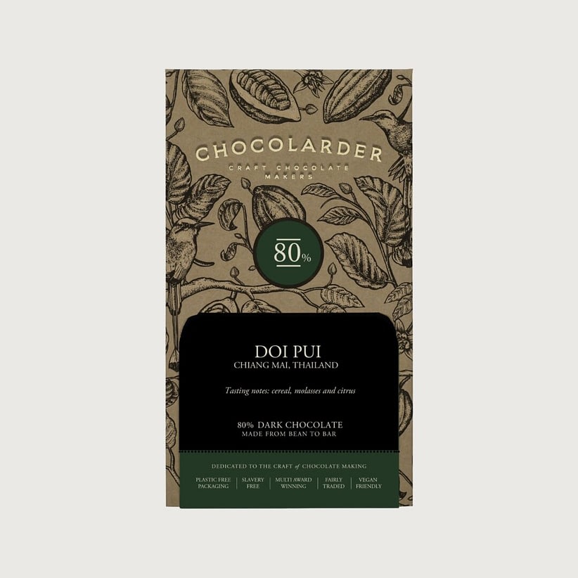 Chocolarder - Doi Pui, Thailand, Dark 80%